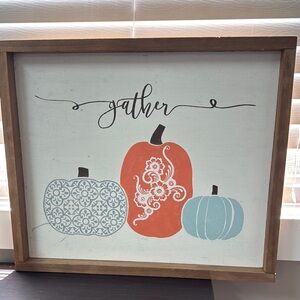 Gather Pumpkin Wall Art